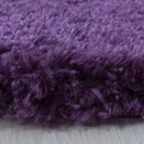 Dywan shaggy Fluffy Super Soft fioletowy 160 cm x 230 cm
