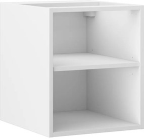 Mexen Box-A szafka otwarta z półką 40 cm, biała mat - 91AX2-0400-470-0-01