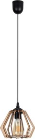 Żyrandol na lince BERGO 1xE27/60W/230V czarny
