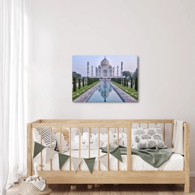 Obraz - Taj Mahal o wschodzie słońca (70x50 cm)
