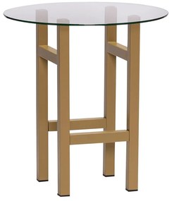 Okrągły stolik ze szklanym blatem ø 40 cm Elevate – Hübsch