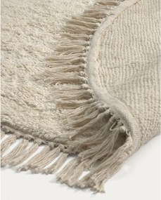 Kremowy bawełniany dywan dziecięcy ø100 cm Orwen – Kave Home