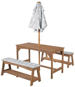 Dziecięcy zestaw ogrodowy 4 szt. Outdoor + – Roba