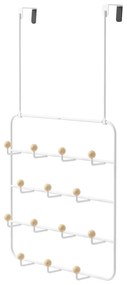 Biały metalowy wieszak na drzwi 36 cm Estique – Umbra