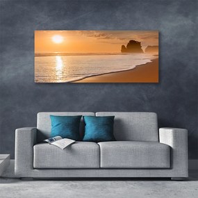 Obraz canvas na ścianę Słoneczny Dzień na Plaży