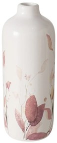 Porcelanowy wazon z ręcznie malowanym wzorem, BERNADA, 18,5 cm