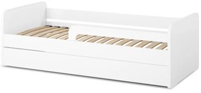 Białe łóżko dziecięce ze stelażem 80x200 cm Duuli – ELTAP