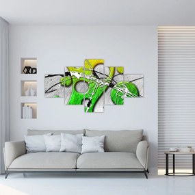 Abstrakcyjny obraz (125x70 cm)