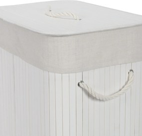 Bambusowy kosz na pranie ZORA, 72 l