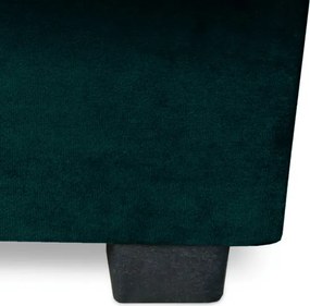 Sofa z Funkcją Spania SIGMA Rozkładana Wersalka Dwuosobowa Zielona Nowoczesna do Salonu