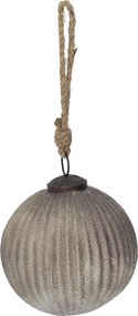 Bombka szklana Vintage Smoke 10 cm