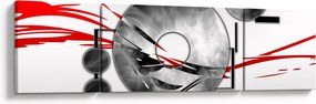 Abstrakcyjny obraz (170x50 cm)