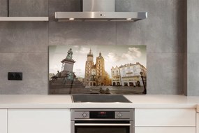 Szkło do Kuchni na Ścianę Krakowski Pomnik i Bazylika