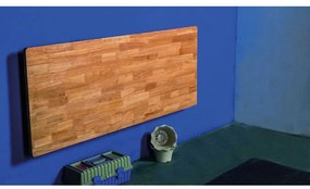 Stół składany montowany do ściany, połączenie bukowe, 1200 x 580 mm