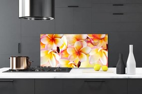 Panel Szklany Klasyczna Elegancja Kwiatów