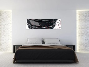 Obraz - Abstrakcja kuli ziemskiej (170x50 cm)