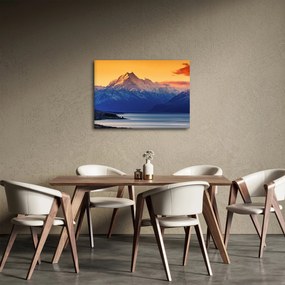 Obraz - Jezioro Pukaki (70x50 cm)