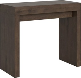 Konsola rozkładana 90x40/196 cm Roxell Small Orzech