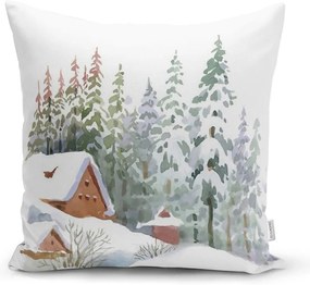 Tekstylna poszewka na poduszkę ze świątecznym motywem 43x43 cm – Mila Home