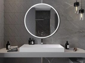 Mexen Gobi lustro łazienkowe podświetlane, okrągłe 100 cm, LED 6000K, antypara - 9801-100-100-611-00