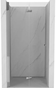 Mexen Mist-F drzwi prysznicowe składane lewe 60 cm, transparent, chrom - 8A6-060-000-01-00-L