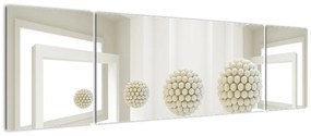 Obraz -Spojrzenie do wnętrza - abstrakcja (170x50 cm)