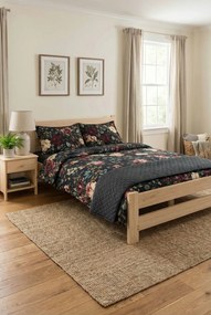 Drewniane Łóżko W Stylu Skandynawskim 120X200 B1-R86