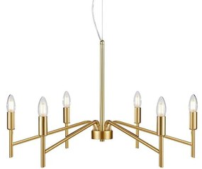 Lampa wisząca w kolorze złota Markslöjd Monarch, ø 70 cm