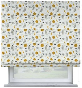 Żółto-biała roleta dziecięca 170x100 cm Magic – Yellow Tipi