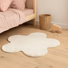 Dywan do pokoju dziecięcego kwiatek TELOS, 90 x 60 cm