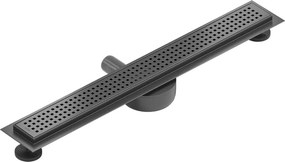 Mexen Flat 360° M08 odpływ liniowy obrotowy 70 cm, gun gray szczotkowany - 1E25070-40