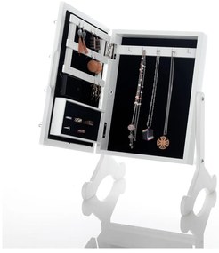 Lustro z oświetleniem kosmetyczne 29x44 cm Coffer Lux LED – Tomasucci