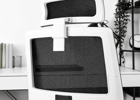 Lirunit – ergonomiczny fotel biurowy obrotowy z regulowanym zagłówkiem