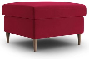 Czerwony aksamitny podnóżek Kyoto – Cosmopolitan Design