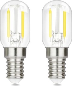 Żarówki LED NETTLIFE E14 Żarówki LED Żarówki Vintage T22 2W E14, 2szt., Zimna biel, 6000K