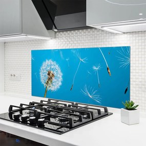 Szkło do Kuchni na Ścianę Ulotność Polnych Dmuchawców