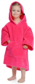 Towee Surf poncho MONO Bubblegum pink, 50 x 60 cm