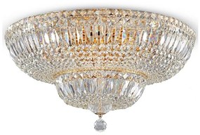 Maytoni DIA100-CL-16-G - Lampa sufitowa BASFOR 16xE14/60W/230V złoty