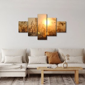 Obraz wschodu słońca (125x70 cm)