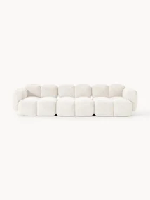 Sofa modułowa Teddy-Bouclé Tayla (3-osobowa)