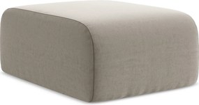 Pufa - z tkaniny welwetowej - kreci - LANI