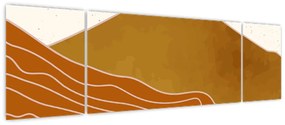 Obraz - Zachód słońca (170x50 cm)