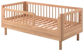 Łóżeczko z litego drewna dębowego 70x140 cm Forrest – Vipack