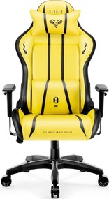 Fotel gamingowy Diablo X-One 2.0 Normal Size Electric Yellow Edition