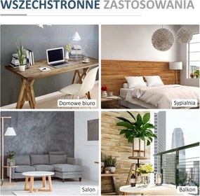 HOMCOM Sofa podłogowa z materacem Niebieska Regulowane oparcie Pluszowy materiał dla gości 55x71x53,5 cm | Aosom PL