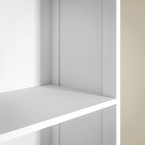 HOMCOM Szafka łazienkowa z 3 półkami, 1 szufladą, wytrzymała, MDF, Biała