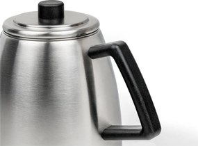 Dzbanek do herbaty ze stali nierdzewnej z sitkiem w kolorze srebra 1,1 l Duet Odense – Bredemeijer