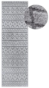Szary chodnik 80x240 cm Itinerance Light Grey – Elle Decoration