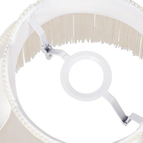 Abażur materiałowy kremowy 30 cm - Granny