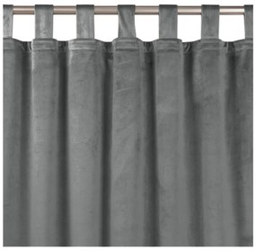 Antracytowa zasłona 200x270 cm Vila – Homede